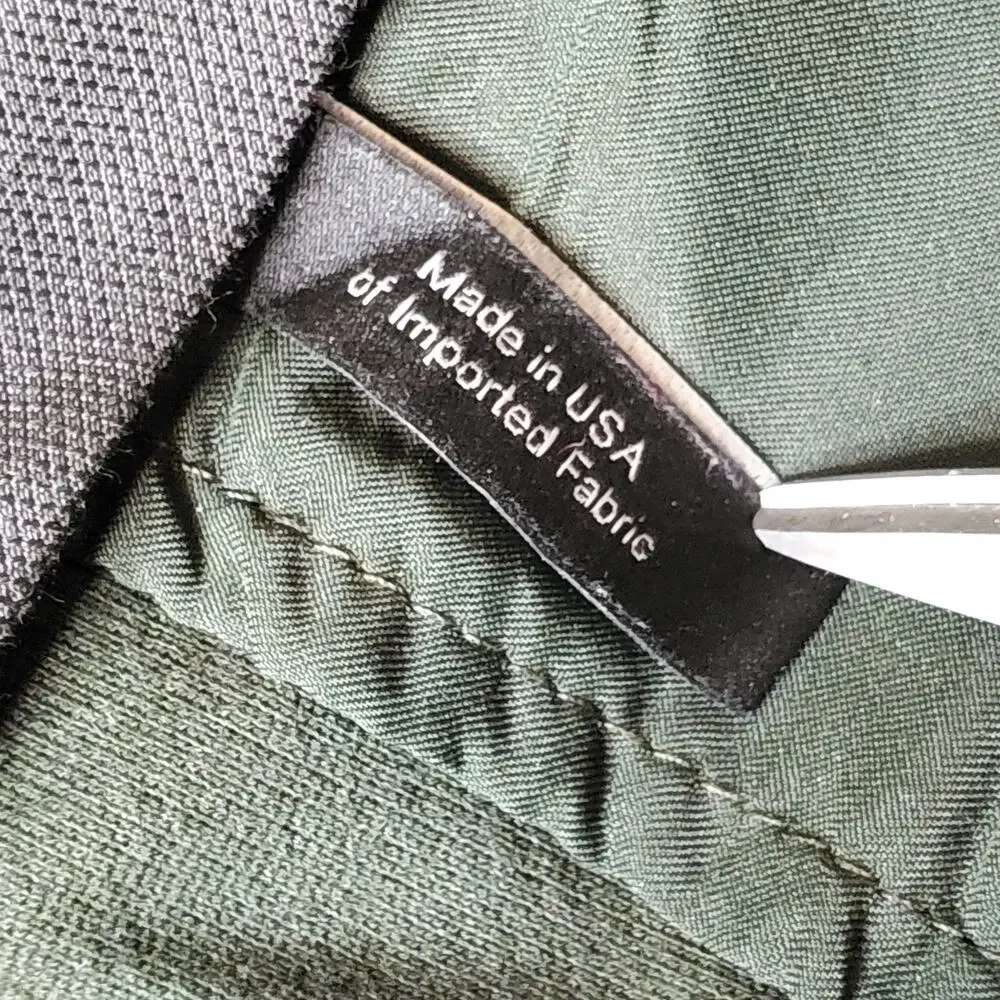 Theory Women's Size 4 Treeca K Oxford Knit Straight Pants Green